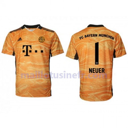 Maillot de Foot FC Bayern Munich Manuel Neuer 1 Gardien Domicile 2021-22 Maillot de Foot FC Bayern Munich Manuel Neuer 1 Gardien Domicile 2021-22